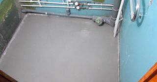 Наливной пол в туалете Сибай, цена от 890 руб.